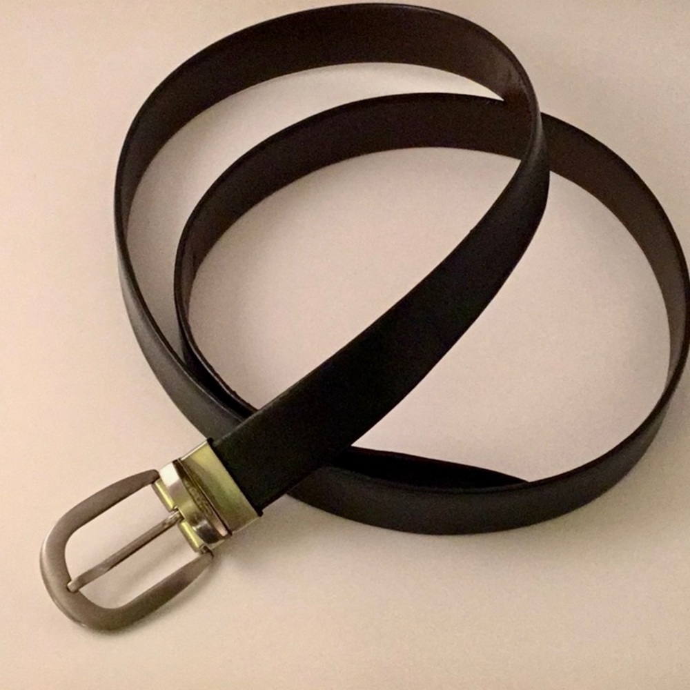 MENS SILVER BUCKLE BELT - Picture 2 of 5
